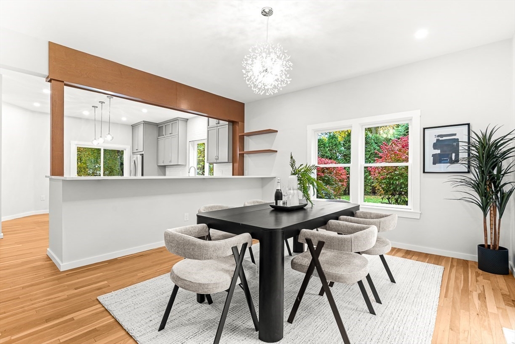7 Cliff Road Wellesley, MA 02481 - Photo 4 of 35 a view of a dining room with furniture and window