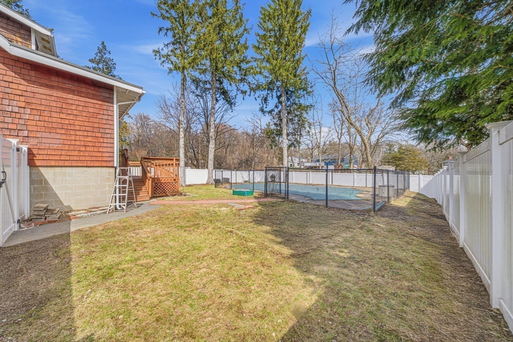 45 Marion Street Natick, MA 01760 - Photo 39 of 42 a view of backyard with tree