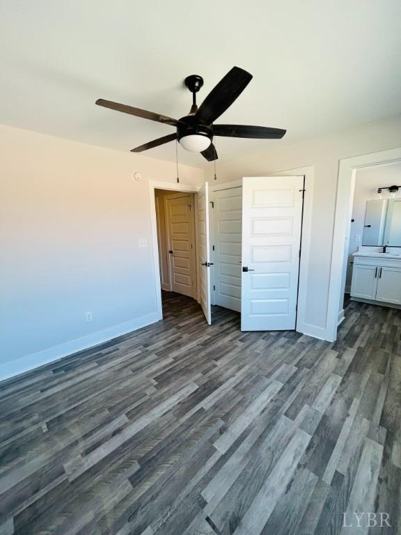 73 Allure Drive Rustburg, VA 24588 - Photo 9 of 13 a view of a room with wooden floor and a ceiling fan