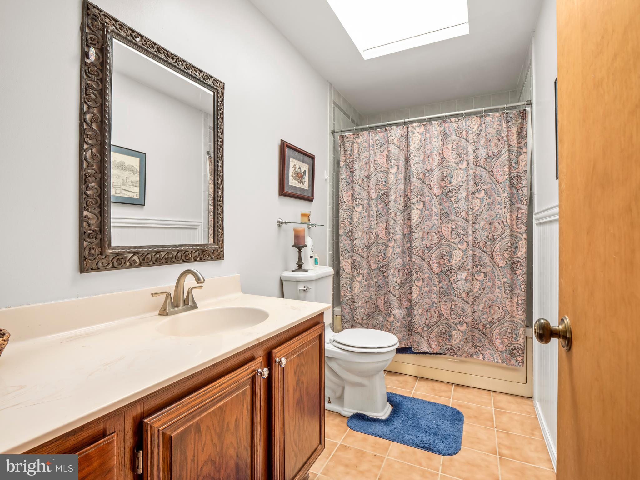 47390 South Snow Hill Manor Road Lexington Park, MD 20653 - Photo 41 of 60 hall bath with skylight