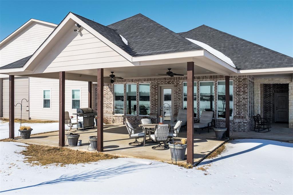 2790 West W Farm Valley View, TX 76272 - Photo 22 of 31 Large Covered Back Porch