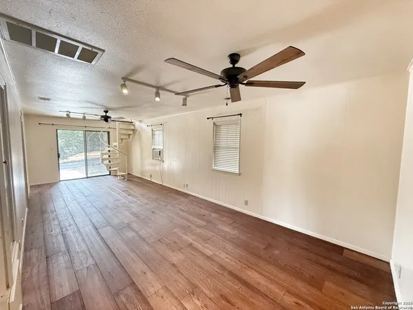 wooden floor in an empty room