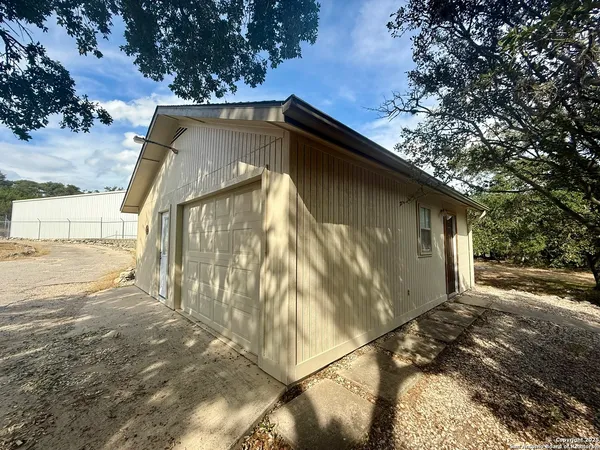 a backyard of a house