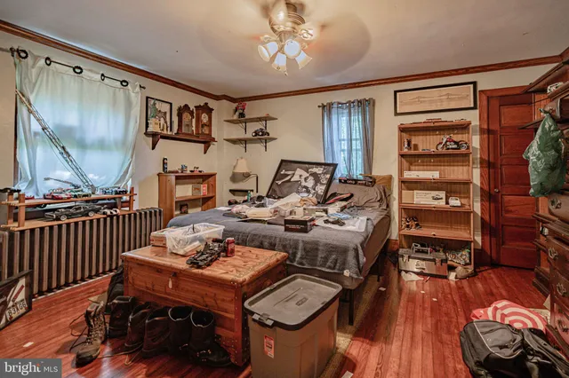 a room with storage and utility