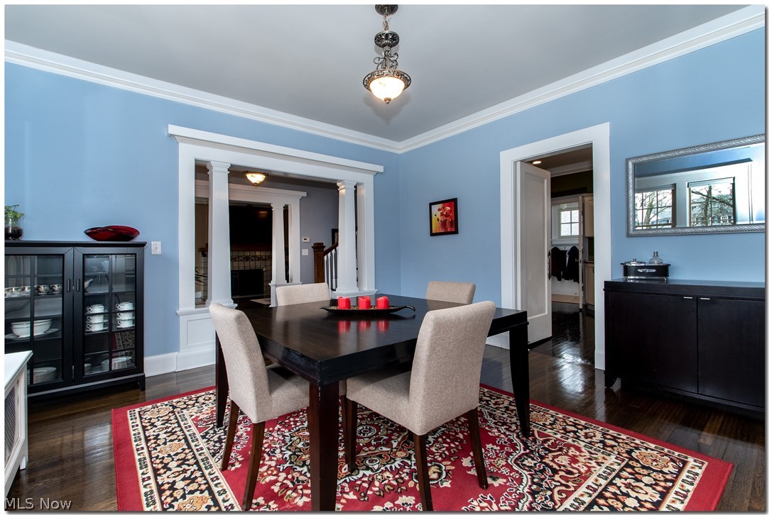 2825 Coventry Road Cleveland, OH 44120 - Photo 11 of 35 Dining Room looks out to Coventry Road