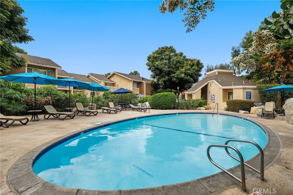 162 Pineview Irvine, CA 92620 - Photo 29 of 35 a view of a swimming pool with a patio