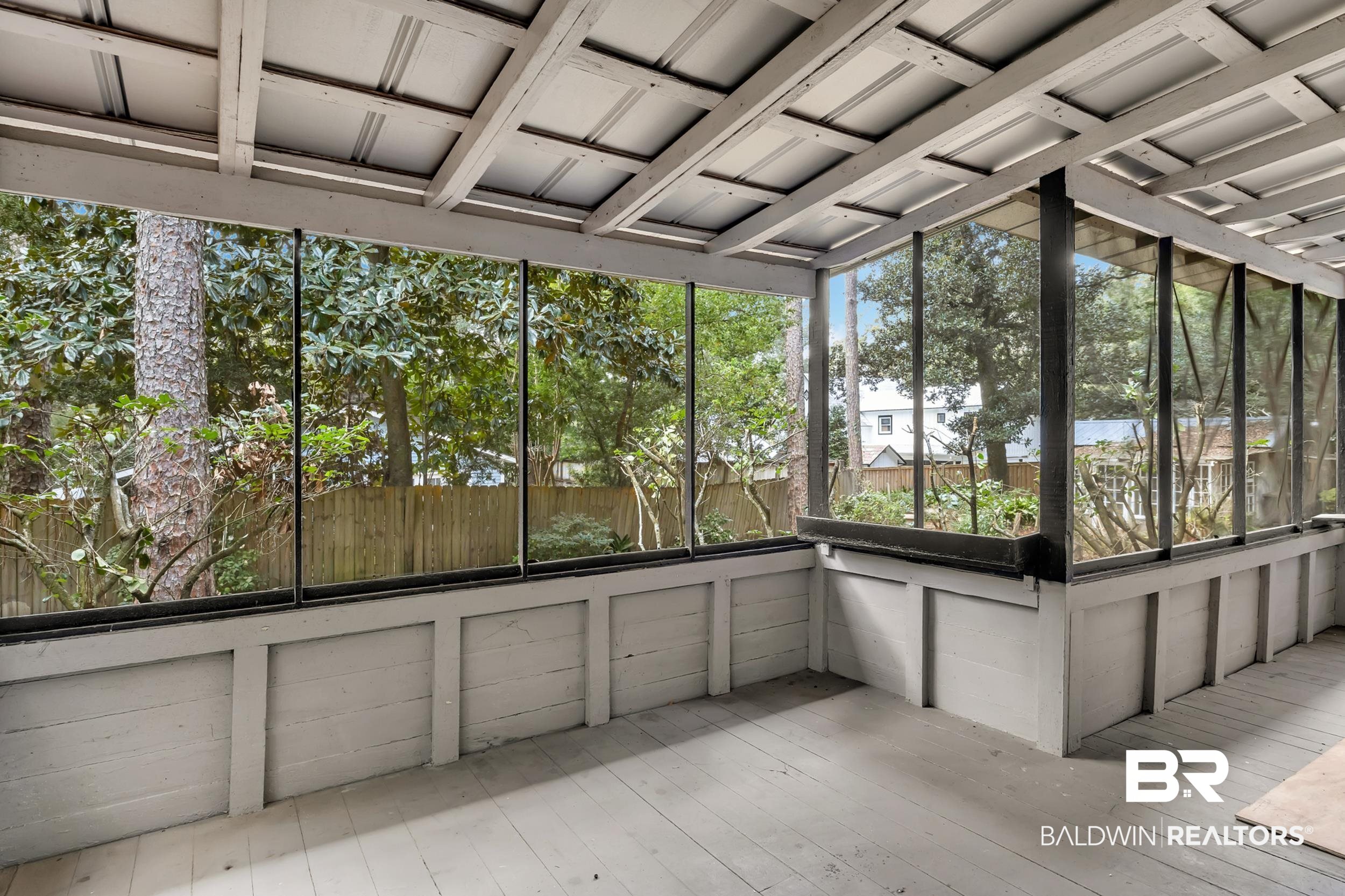 55 Boise Lane Fairhope, AL 36532 - Photo 11 of 24 View of unfurnished screened porch