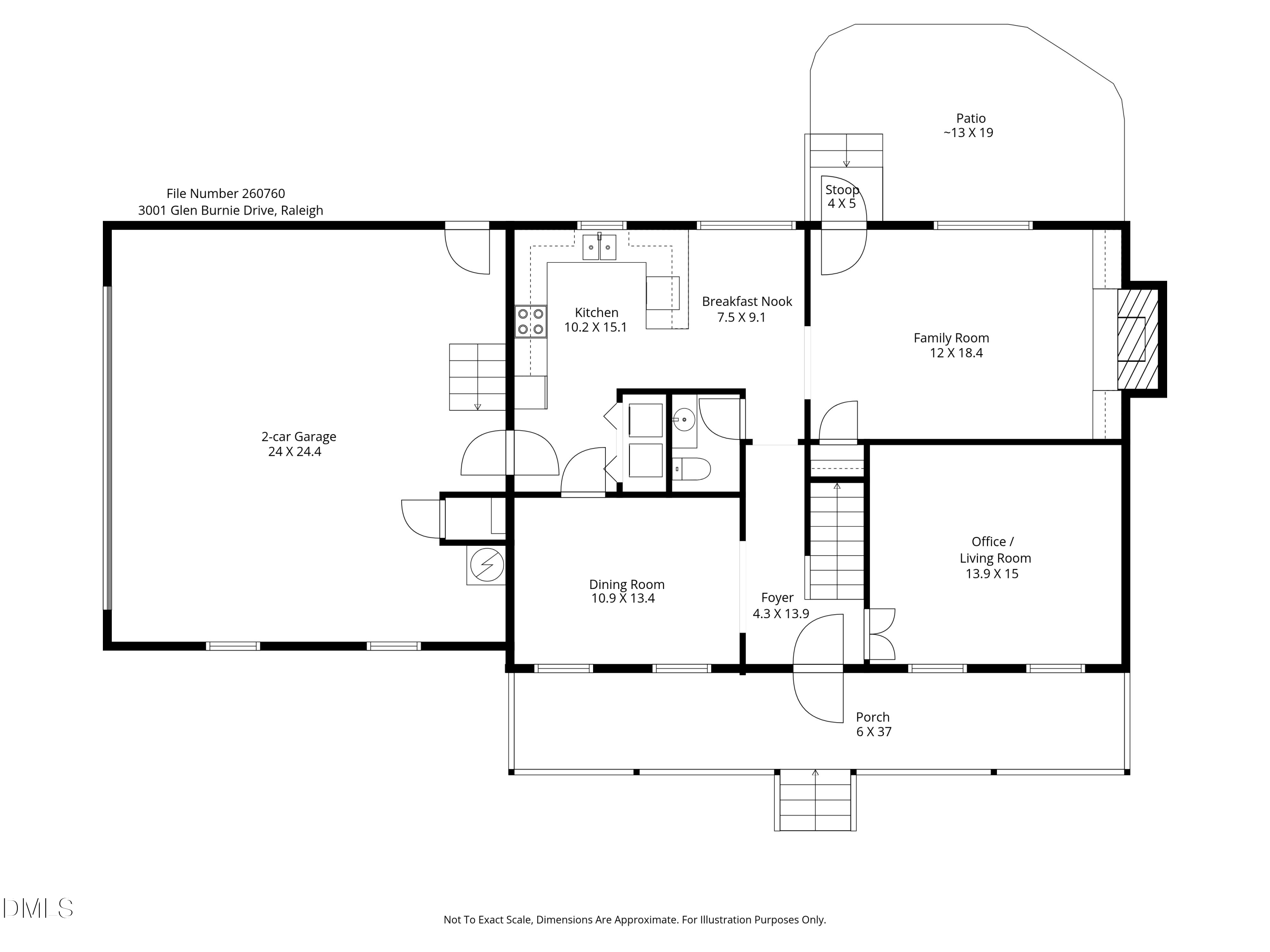 3001 Glen Burnie Drive Raleigh, NC 27607 - Photo 53 of 54