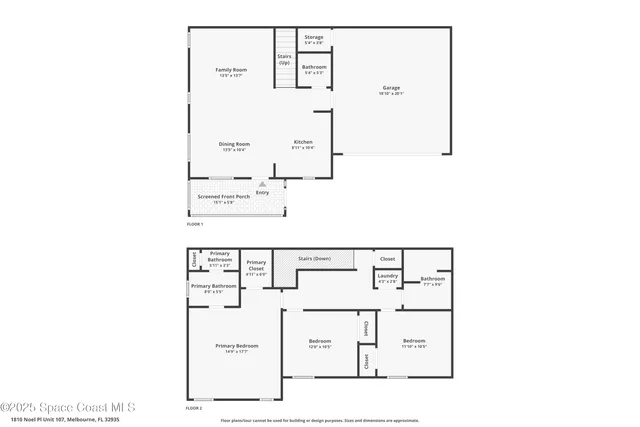 $329,900 | 1810 Noel Place, Unit 107, Melbourne, FL 32935