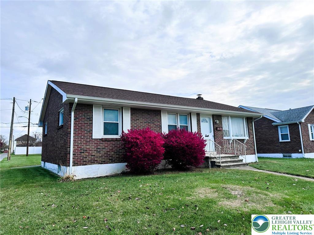 127 South 7th Street Coplay, PA 18037 - Photo 3 of 21 a front view of house with yard and front view