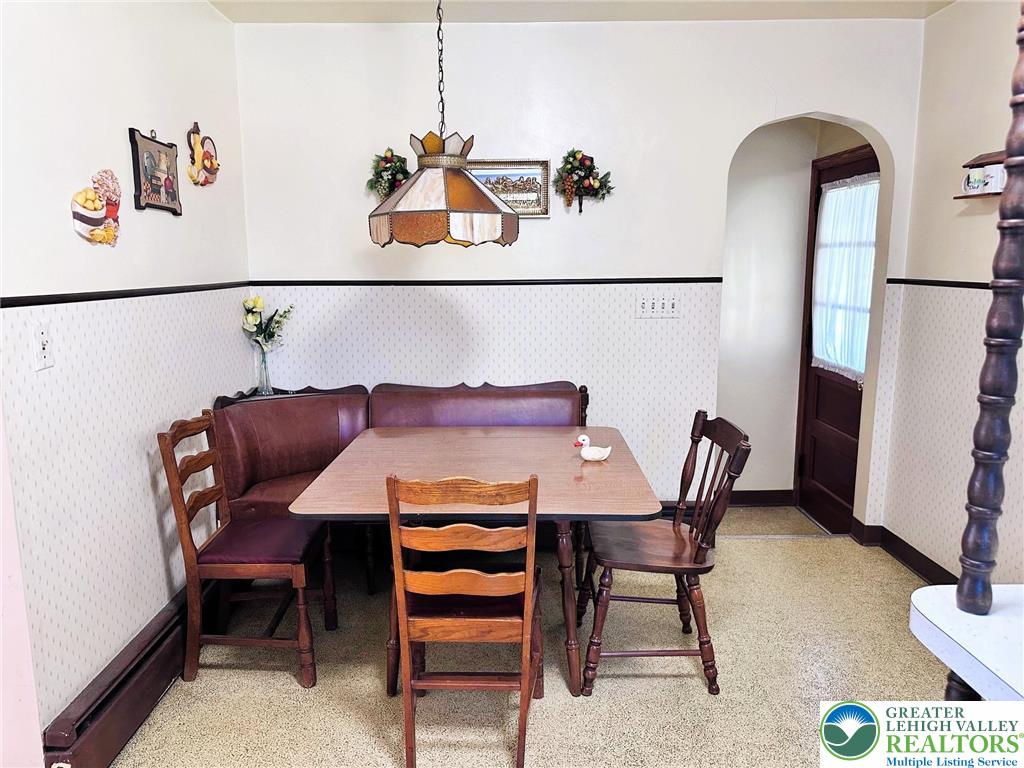 127 South 7th Street Coplay, PA 18037 - Photo 6 of 21 a dining room with furniture and wooden floor