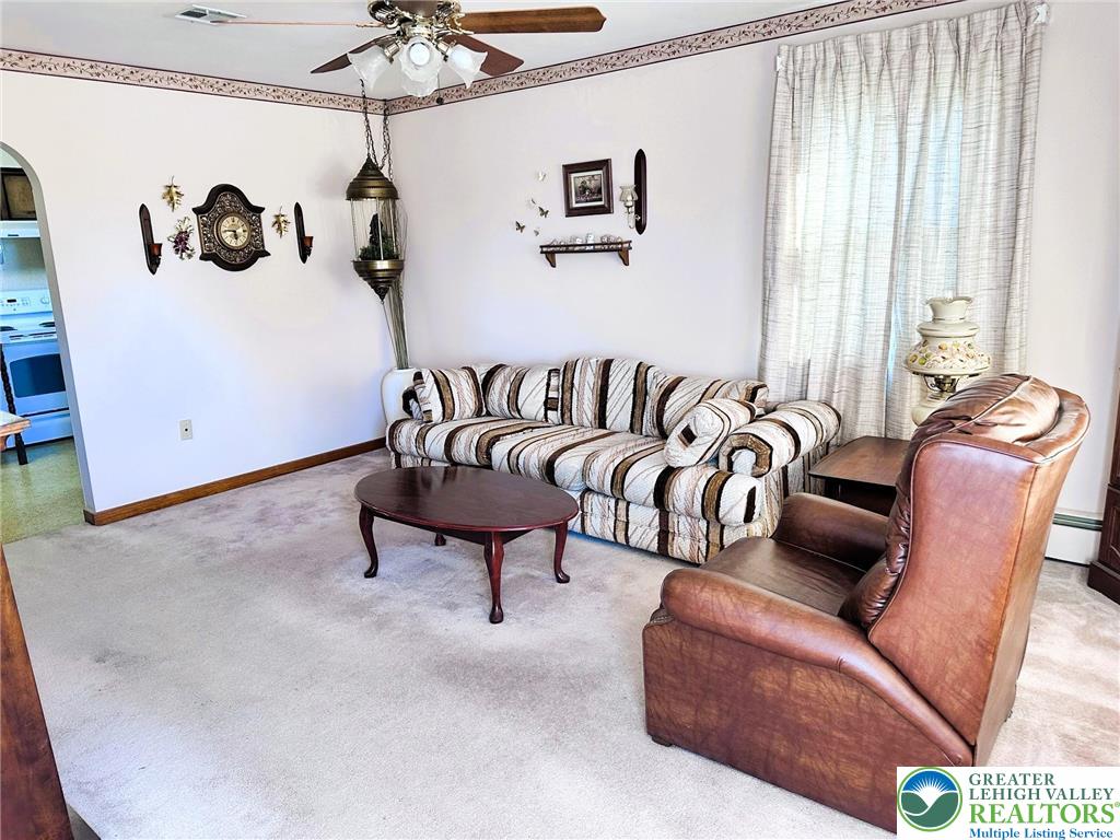 127 South 7th Street Coplay, PA 18037 - Photo 9 of 21 a view of livingroom with furniture and window