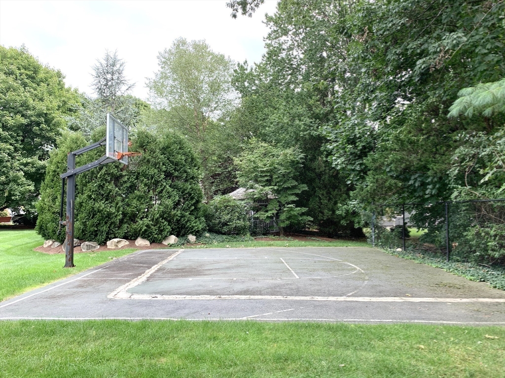 25 Edgewater Drive Needham, MA 02492 - Photo 20 of 25 a backyard of a house with trees