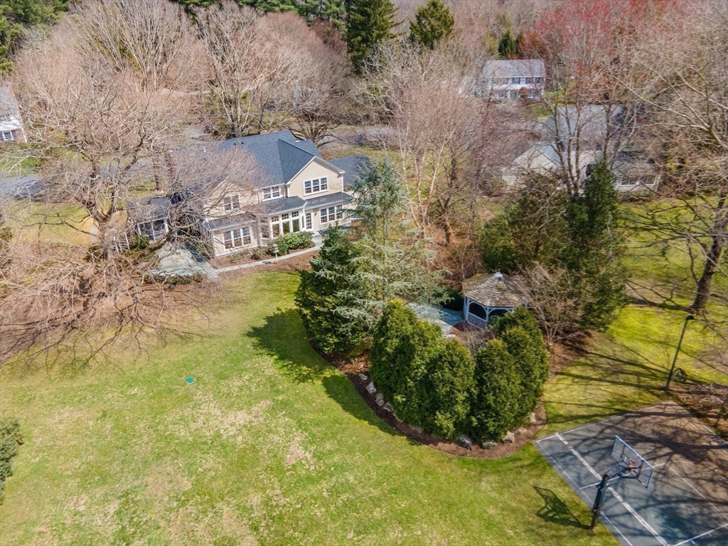 25 Edgewater Drive Needham, MA 02492 - Photo 24 of 25 a view of a big yard with large trees