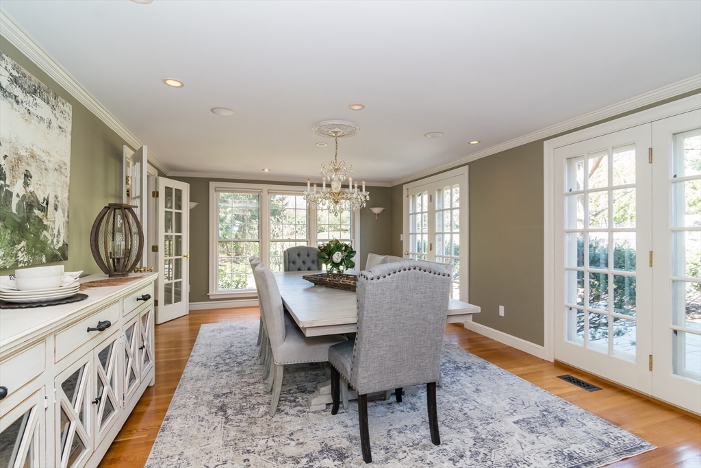 25 Edgewater Drive Needham, MA 02492 - Photo 4 of 25 a dining room with furniture window and wooden floor