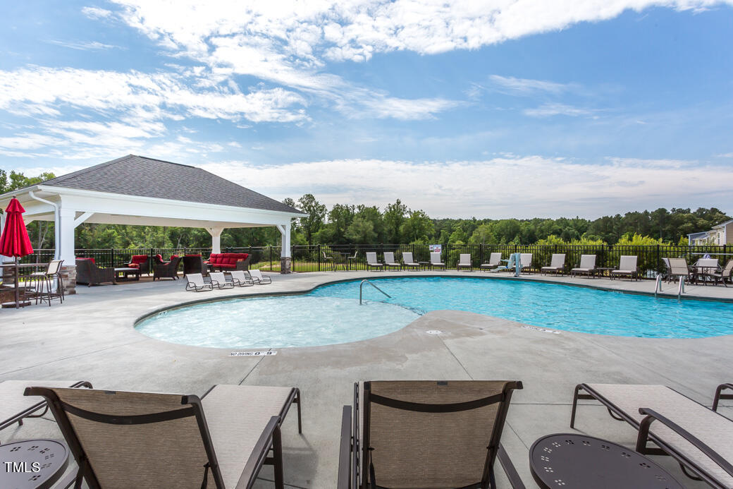 121 Zante Currant Road Durham, NC 27703 - Photo 26 of 30 Enjoy Lunch by the Pool