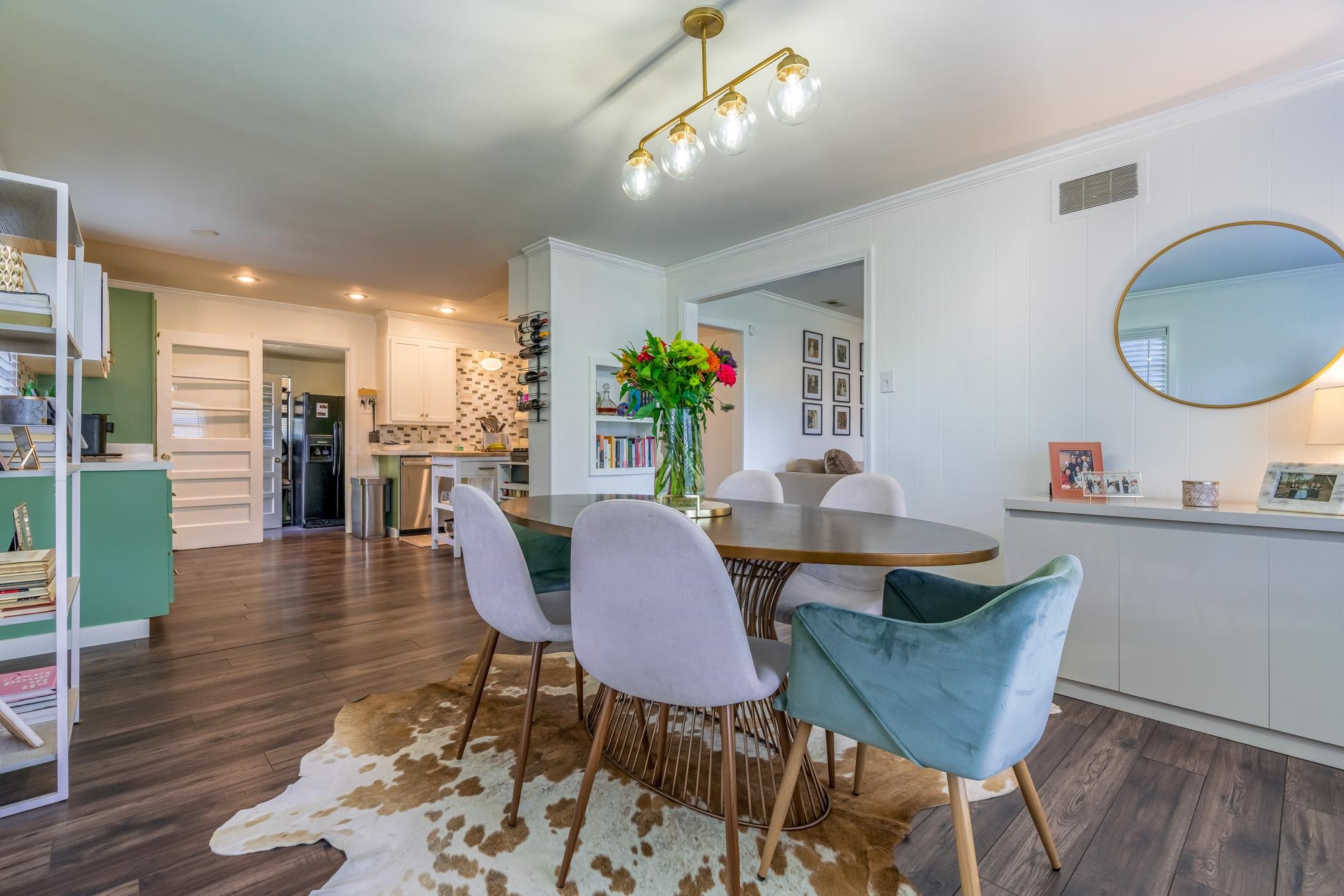 5068 Wingdale Road Memphis, TN 38117 - Photo 8 of 21 a view of a dining room with furniture and wooden floor