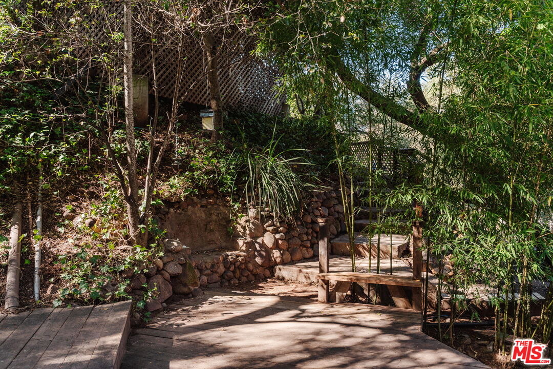 23300 Red Rock Road Topanga, CA 90290 - Photo 32 of 59 a view of street with trees