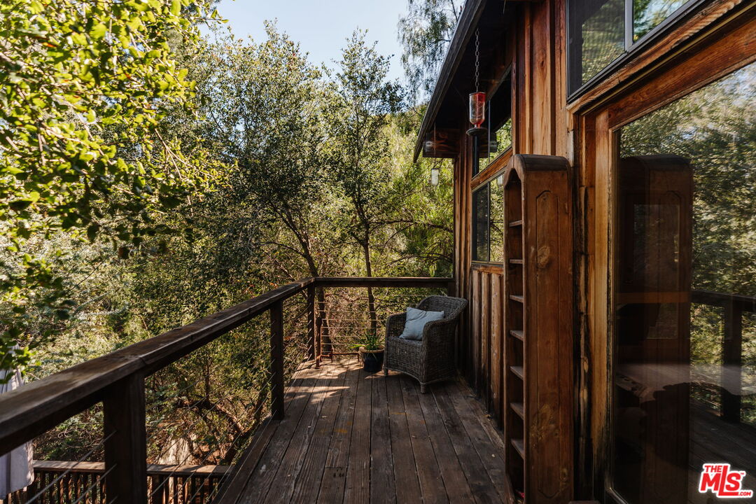 23300 Red Rock Road Topanga, CA 90290 - Photo 48 of 59 a view of balcony with furniture