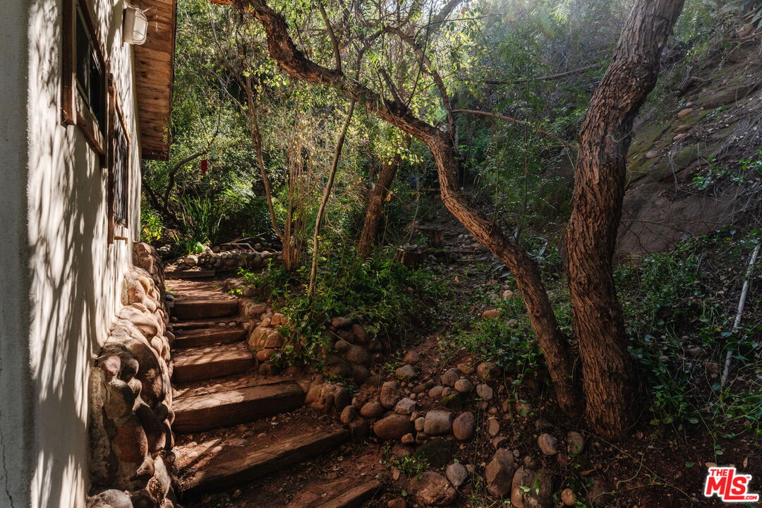 23300 Red Rock Road Topanga, CA 90290 - Photo 52 of 59 a view of outdoor space and deck