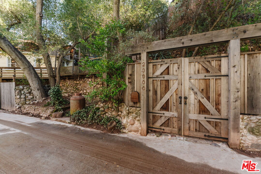 23300 Red Rock Road Topanga, CA 90290 - Photo 58 of 59 a view of a bike garage