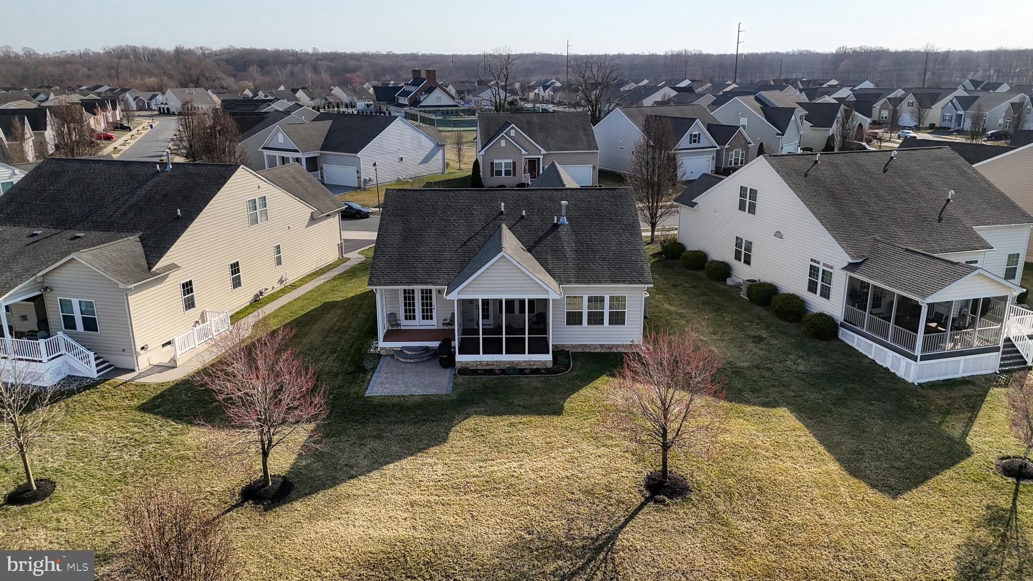 546 Stonehaven Drive Townsend, DE 19734 - Photo 41 of 60 an aerial view of a house with a yard