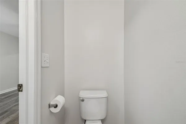a bathroom with a toilet