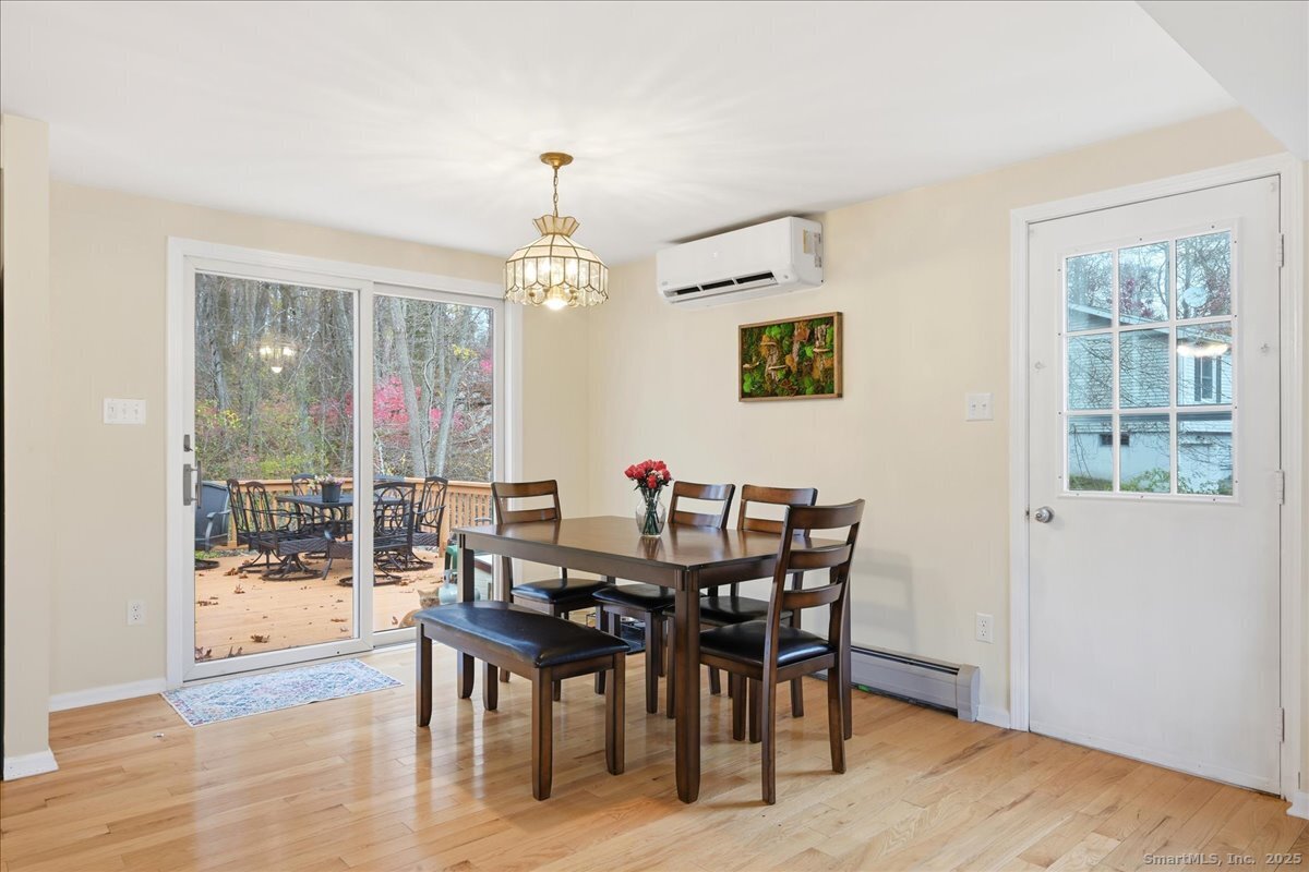 198 Dartmouth Drive Groton, CT 06355 - Photo 9 of 25 a view of a dining room with furniture window and wooden floor