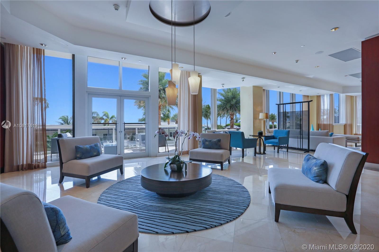 4779 Collins Avenue, Unit 604 Miami Beach, FL 33140 - Photo 17 of 57 Blue Diamond Lobby