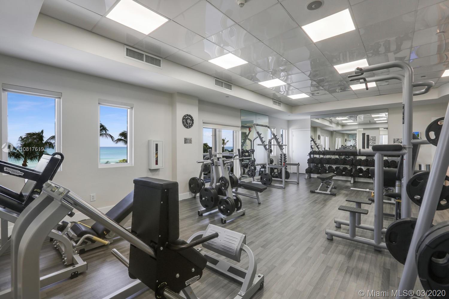 4779 Collins Avenue, Unit 604 Miami Beach, FL 33140 - Photo 32 of 57 Weight Room