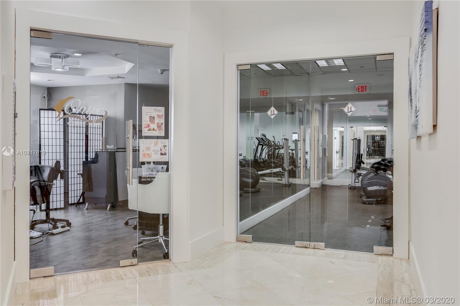 4779 Collins Avenue, Unit 604 Miami Beach, FL 33140 - Photo 39 of 57 Salon & Cardio Room