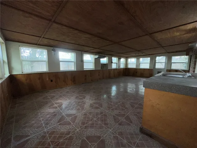 a view of parking area