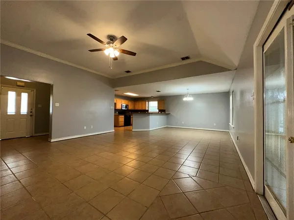 a view of empty room