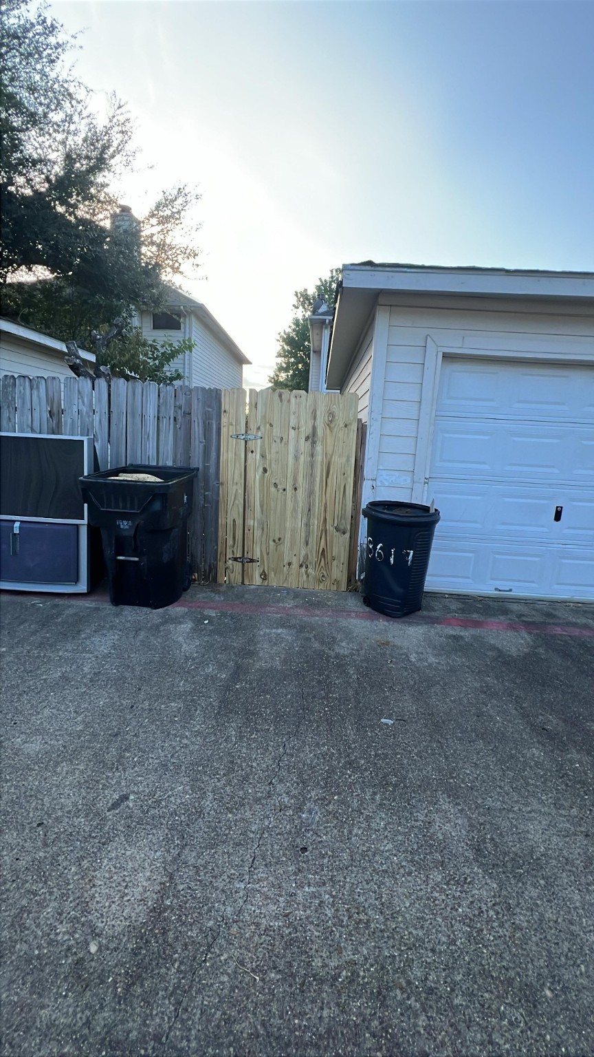 8617 Mapletwist Street Houston, TX 77083 - Photo 4 of 11 a view of a backyard