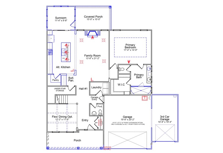 3014 Oak Grove Lane, Unit LOT 74 Anderson, SC 29621 - Photo 2 of 3 Examine this detailed blueprint for an optimized spatial layout.