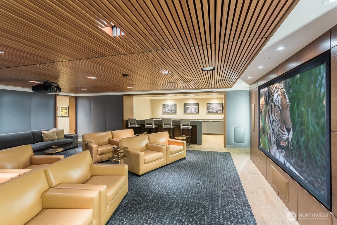 588 Bell Street, Unit 2405S Seattle, WA 98121 - Photo 19 of 34 a living room with furniture and a large window
