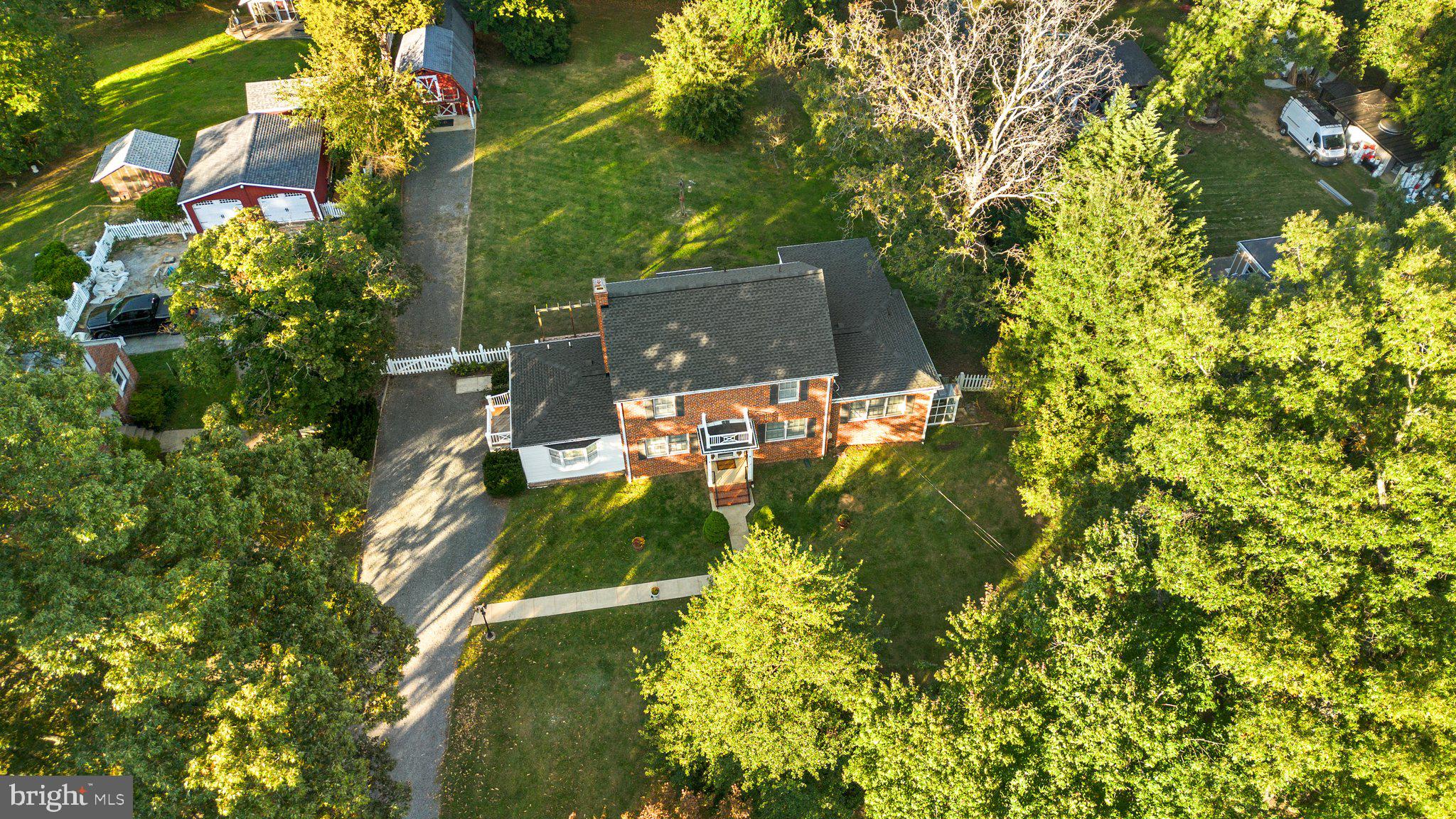 7908 Brooklyn Bridge Road Laurel, MD 20707 - Photo 5 of 55 ARIAL OF THE FRONT HOUSE