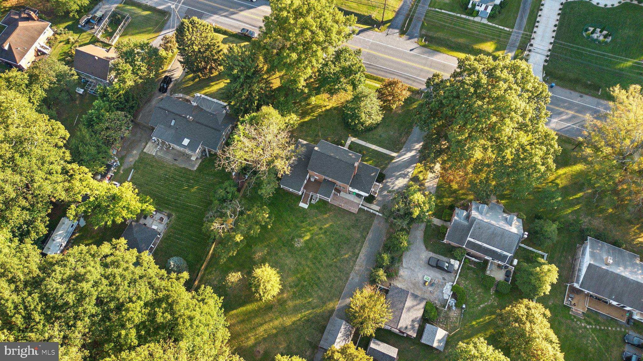 7908 Brooklyn Bridge Road Laurel, MD 20707 - Photo 54 of 55 REAR ARIAL
