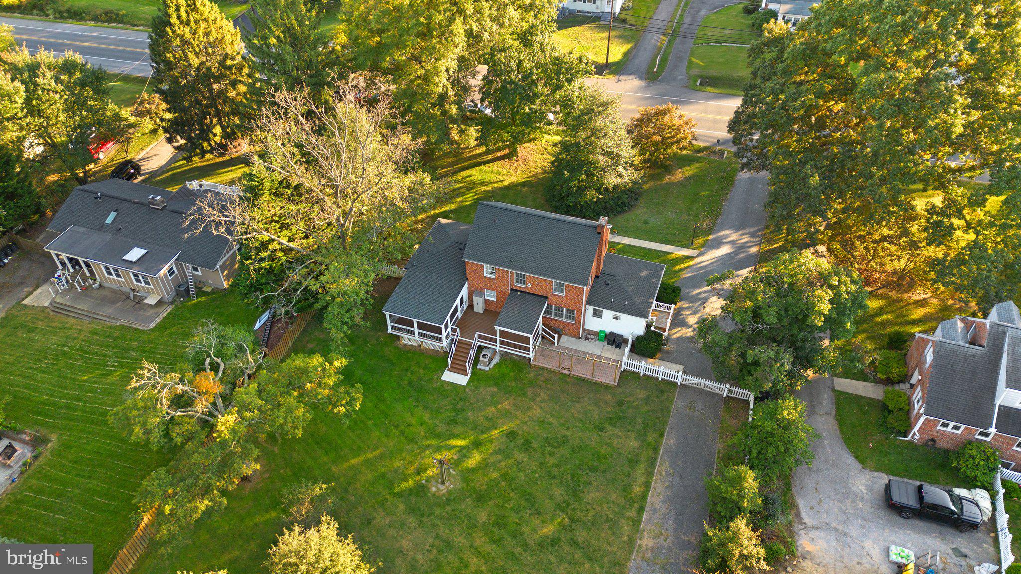 7908 Brooklyn Bridge Road Laurel, MD 20707 - Photo 6 of 55 ARIAL OF THE REAR OF HOUSE