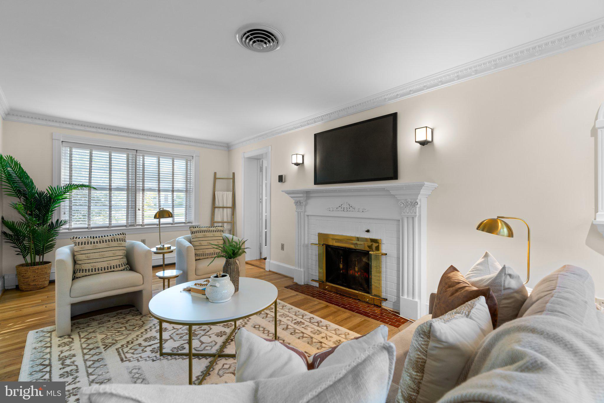 7908 Brooklyn Bridge Road Laurel, MD 20707 - Photo 10 of 55 FIREPLACE WITH ELECTRIC INSERT