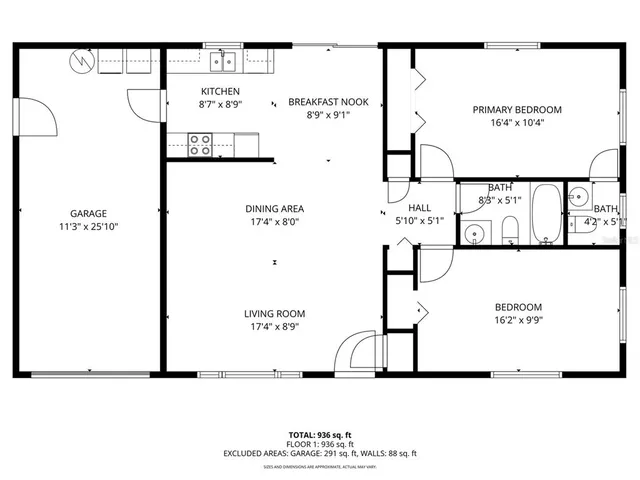 $268,000 | 1106 Blueberry Drive, Port Orange, FL 32129