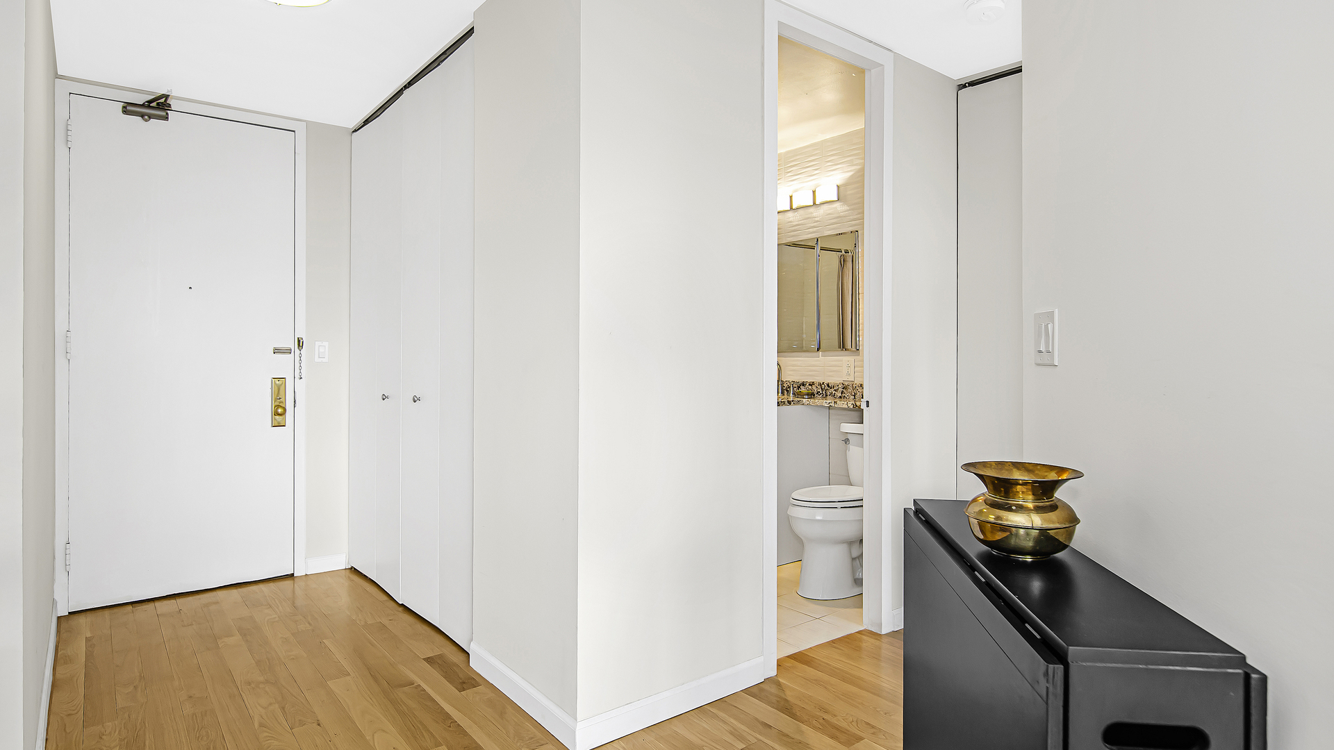 655 West Irving Park Road, Unit 2607 Chicago, IL 60613 - Photo 11 of 16 a view of a hallway with closet
