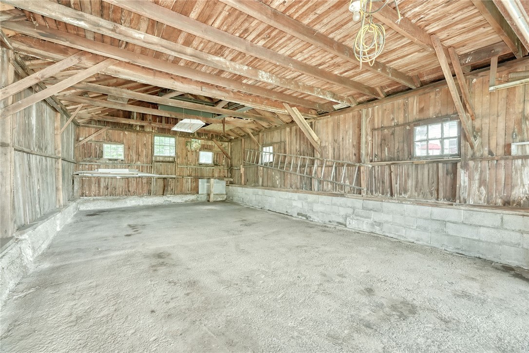 12 Handley Street Perry, NY 14530 - Photo 37 of 41 Detached Garage (Interior)
