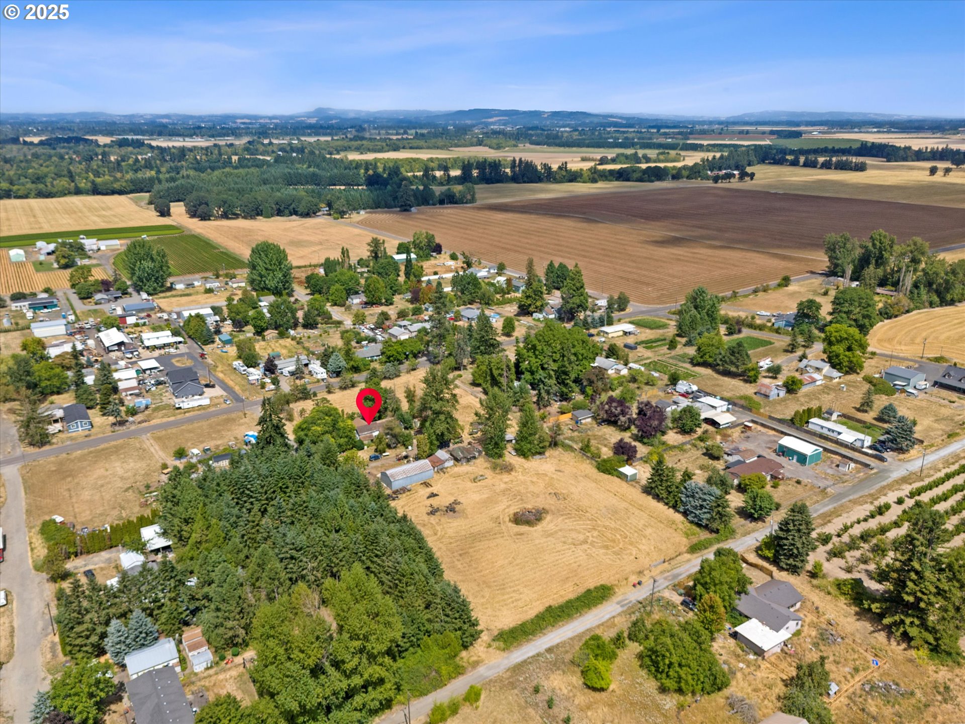 4236 Southeast Whiteson Road McMinnville, OR 97128 - Photo 6 of 18 an aerial view of a city