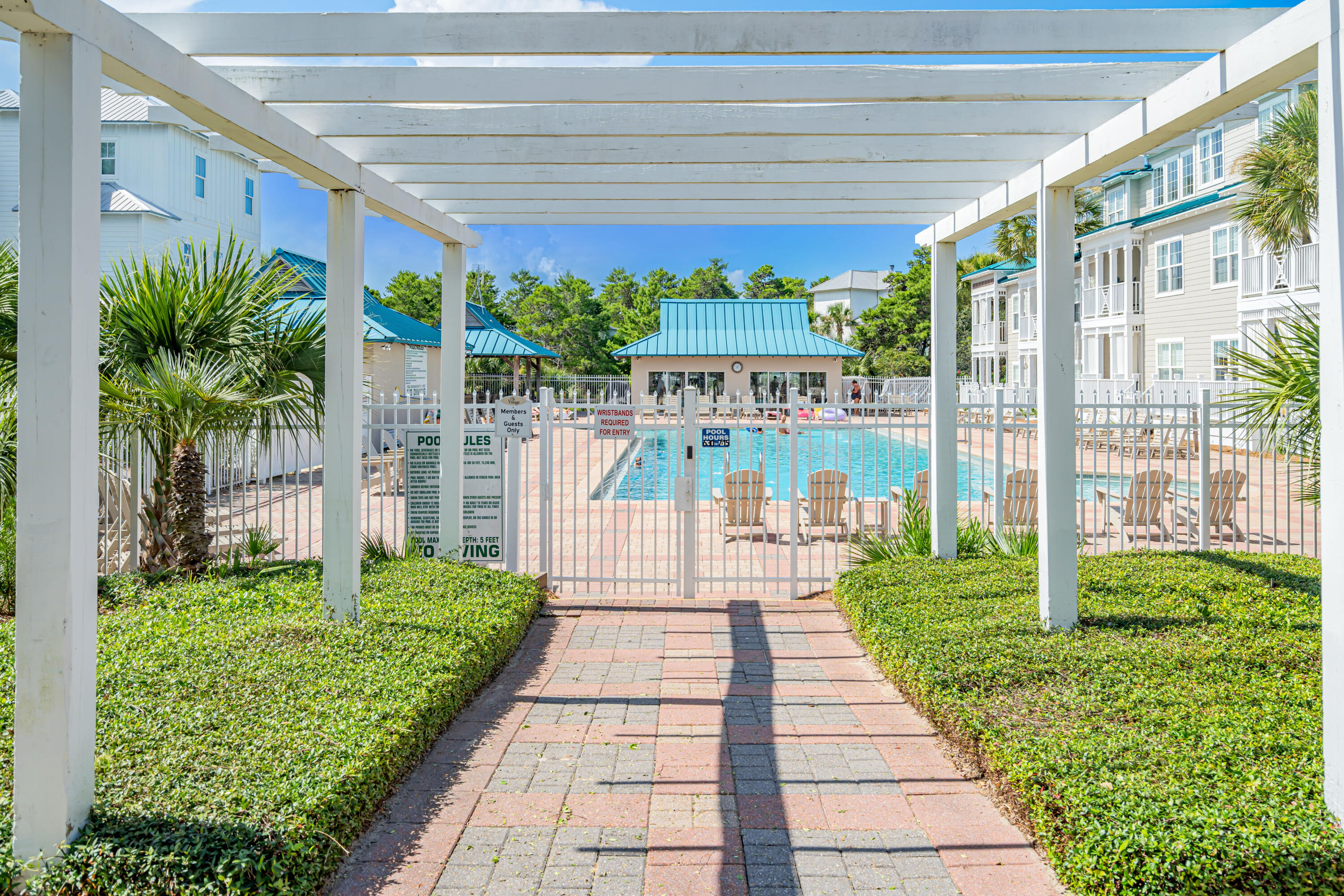 41 Abbie Road Santa Rosa Beach, FL 32459 - Photo 34 of 38 a house view with a garden space