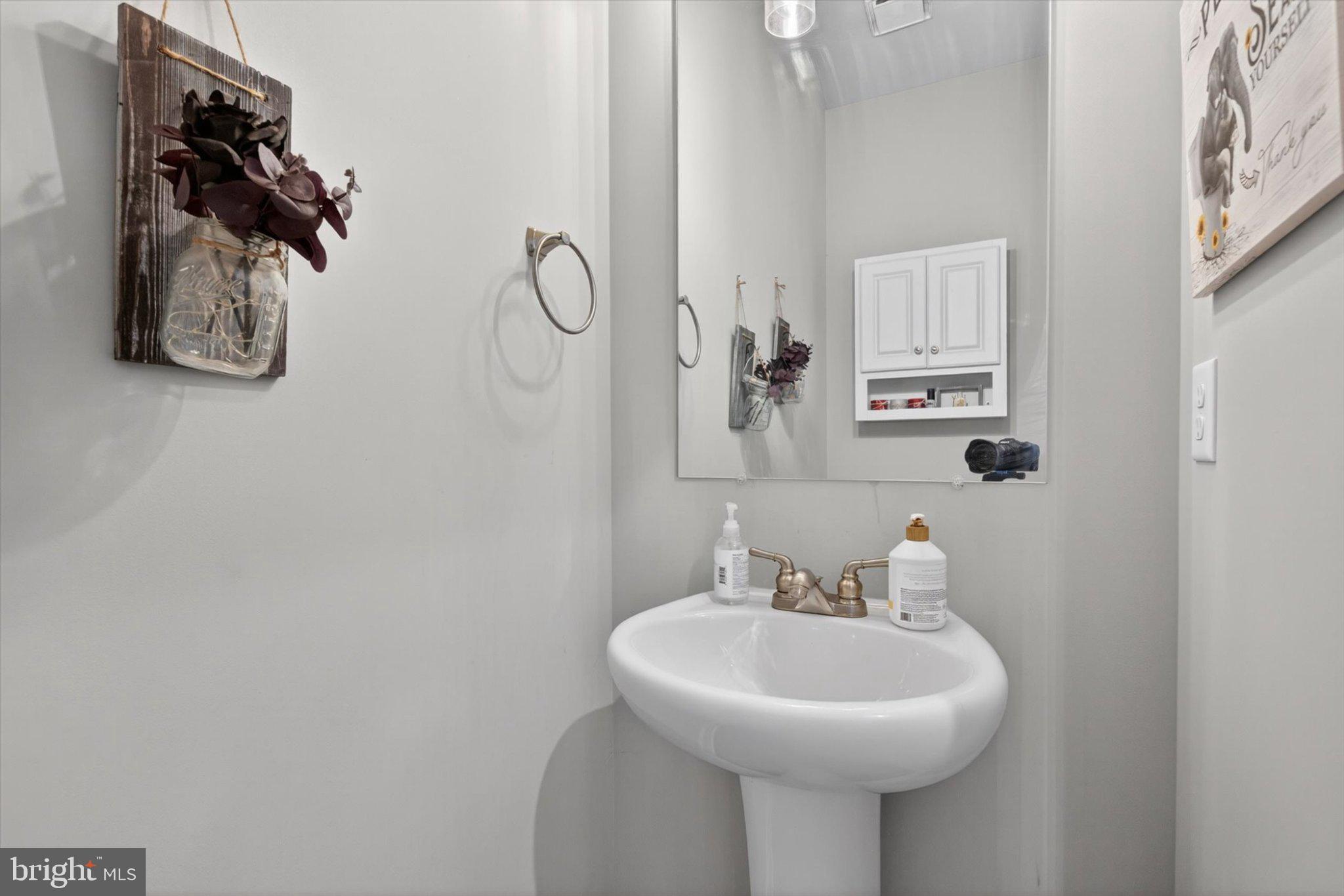 255 Kinneman Road Abbottstown, PA 17301 - Photo 18 of 39 Charming half-bath with modern touches.