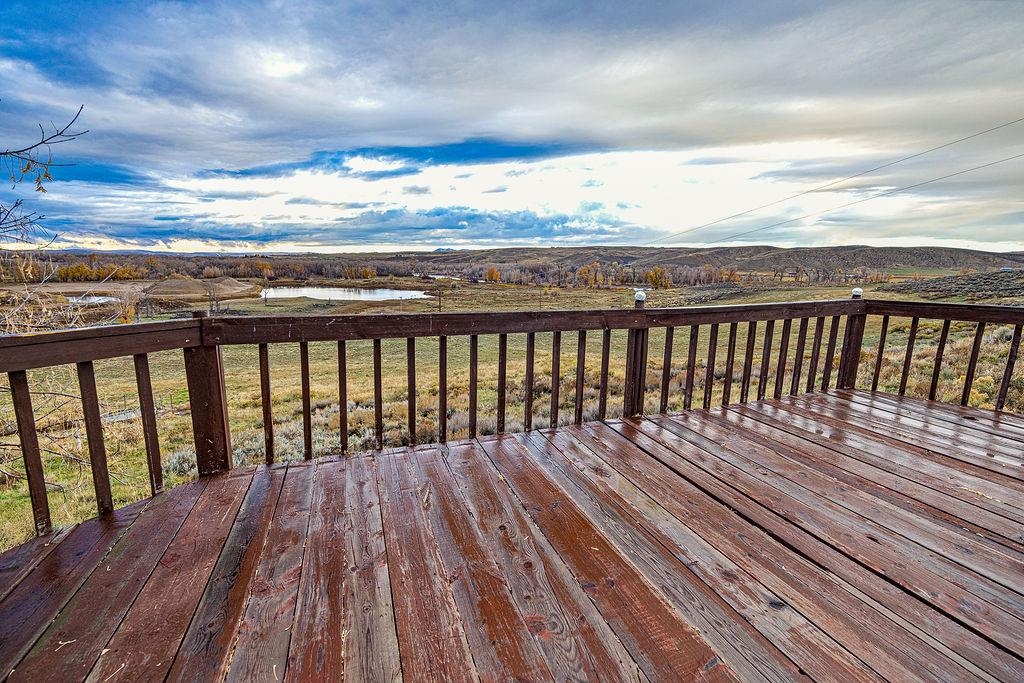6181 Highway 394 Craig, CO 81625 - Photo 13 of 15 a view of wooden balcony with wooden floor