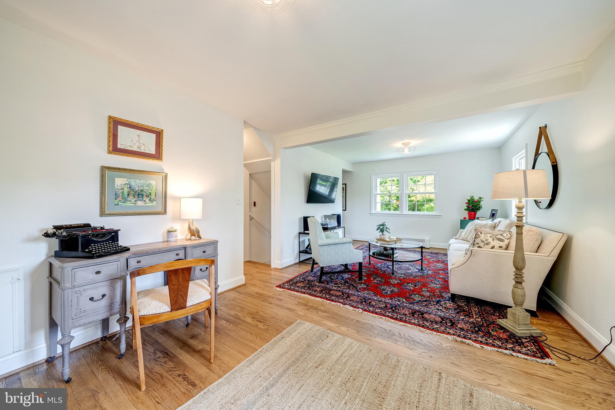 8436 Leaf Road Alexandria, VA 22309 - Photo 17 of 29 Large living room/office space