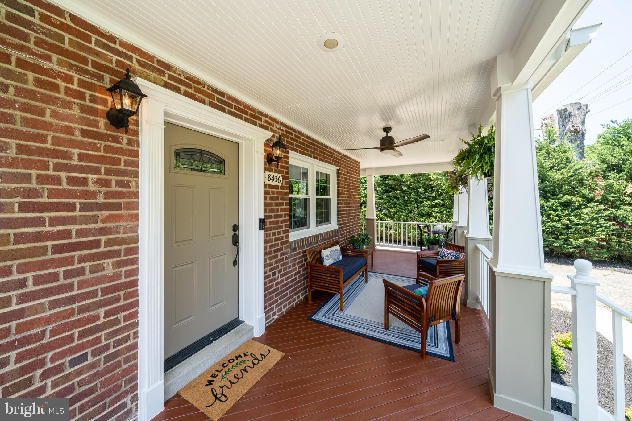 8436 Leaf Road Alexandria, VA 22309 - Photo 5 of 29 Wraparound porch