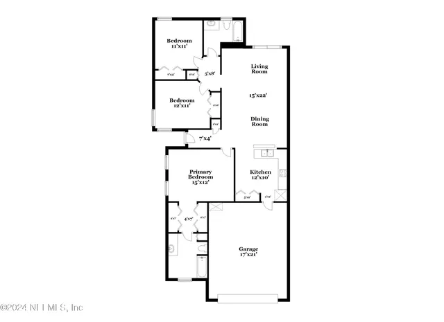 $1,715 | 8761 Pinevalley Lane, Jacksonville, FL 32244